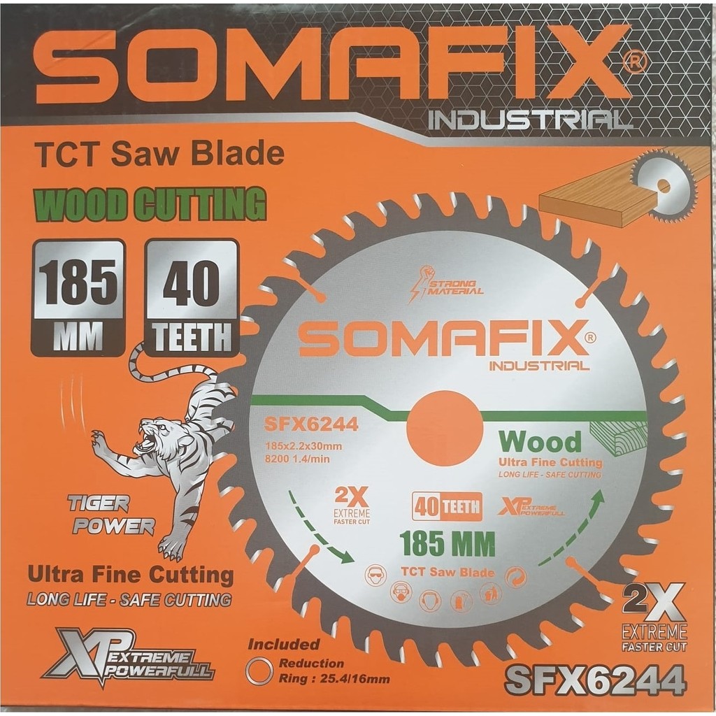 Somafix Industrıal Professynal 185MM Sunta Kesme 40 Diş 185X2,2X30MM 8200 1,4/min Elmas Diş Diğer Fiyatı