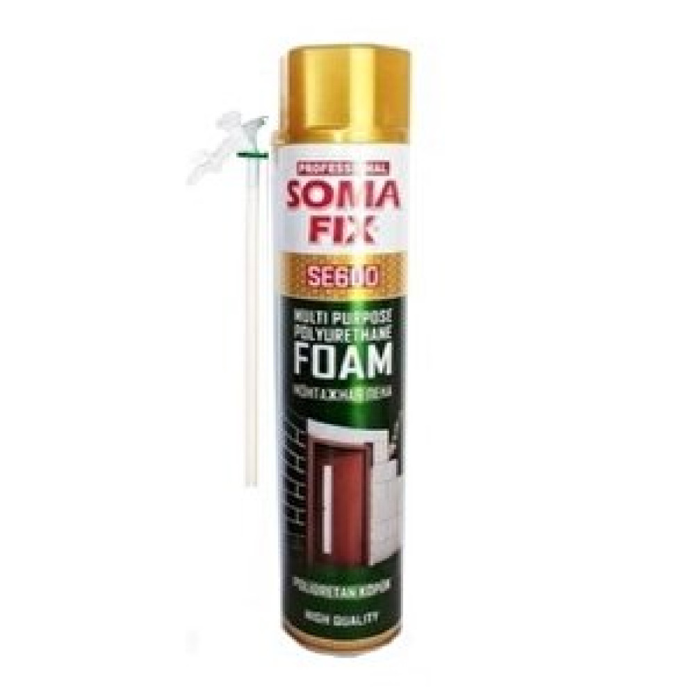 Somafix Poliüretan Köpük 600 Gr Hortumlu 600 gr Yapı Kimyasalları & Yapıştırıcılar Fiyatı