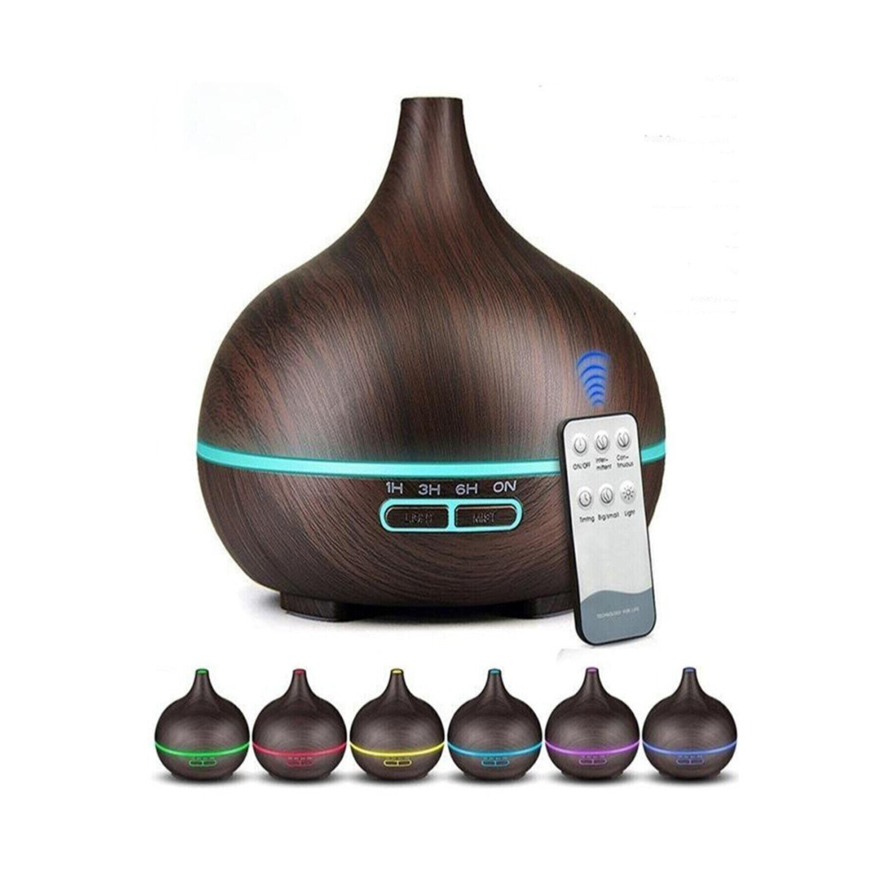 SOMIC Uzaktan Kumandalı 550 Ml Aroma Difüzörü Ultrasonik Hava Nemlendirici 7 Renk Led Hava Temizleme - Nemlendirme Cihazları Fiyatı