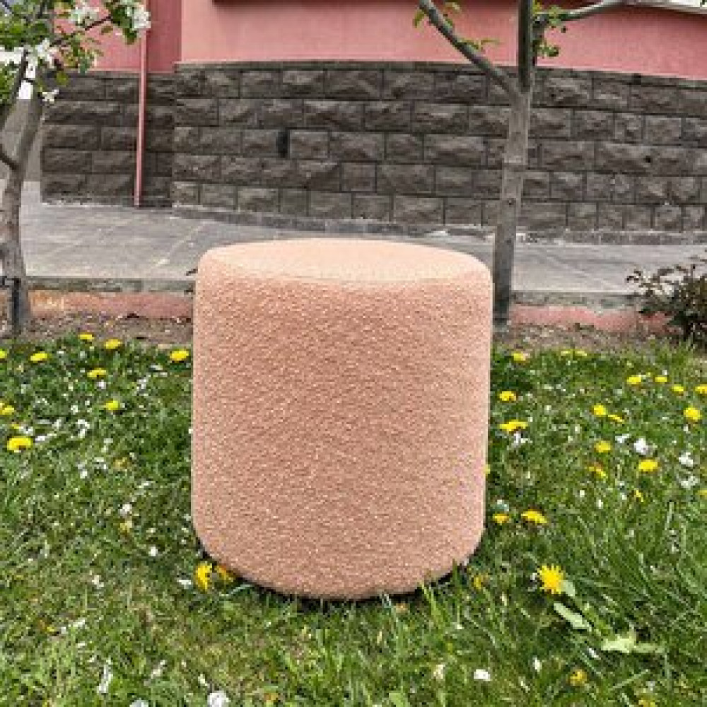 Somon Yuvarlak Puf Ø40 Yükseklik 42cm Puf Fiyatı