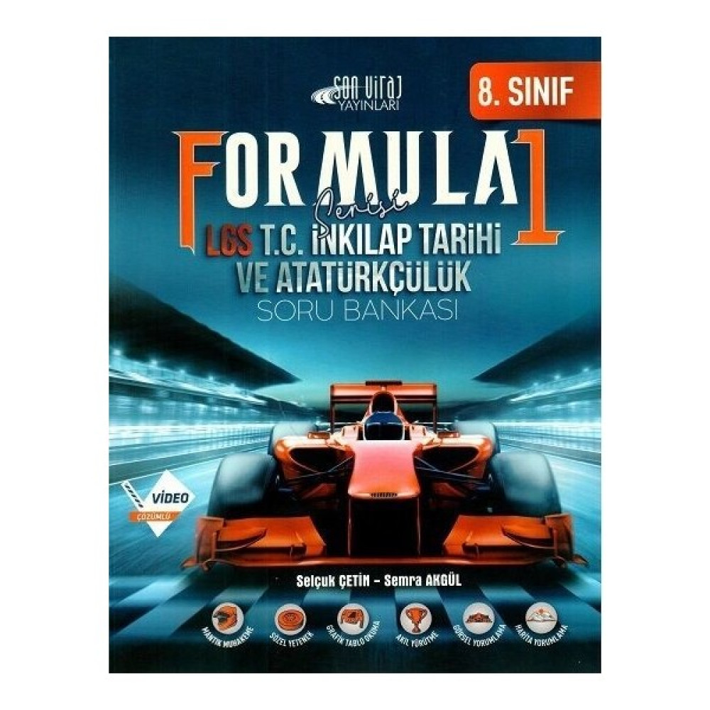 Son Viraj 8.sınıf Lgs Formula 1 Inkılap Tarihi Yeni Soru Bankası Kaynak Kitapları Fiyatı