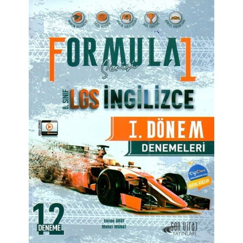 Son Viraj Yayınları 8. Sınıf Lgs Ingilizce Formula Serisi 12 Denemeleri Özel Baskı Yabancı Dil Kitapları Fiyatı