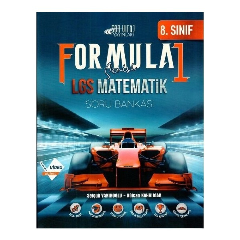 Son Viraj Yayınları 8. Sınıf LGS Matematik Formula Soru Bankası Ders Sınav Kitapları Fiyatı