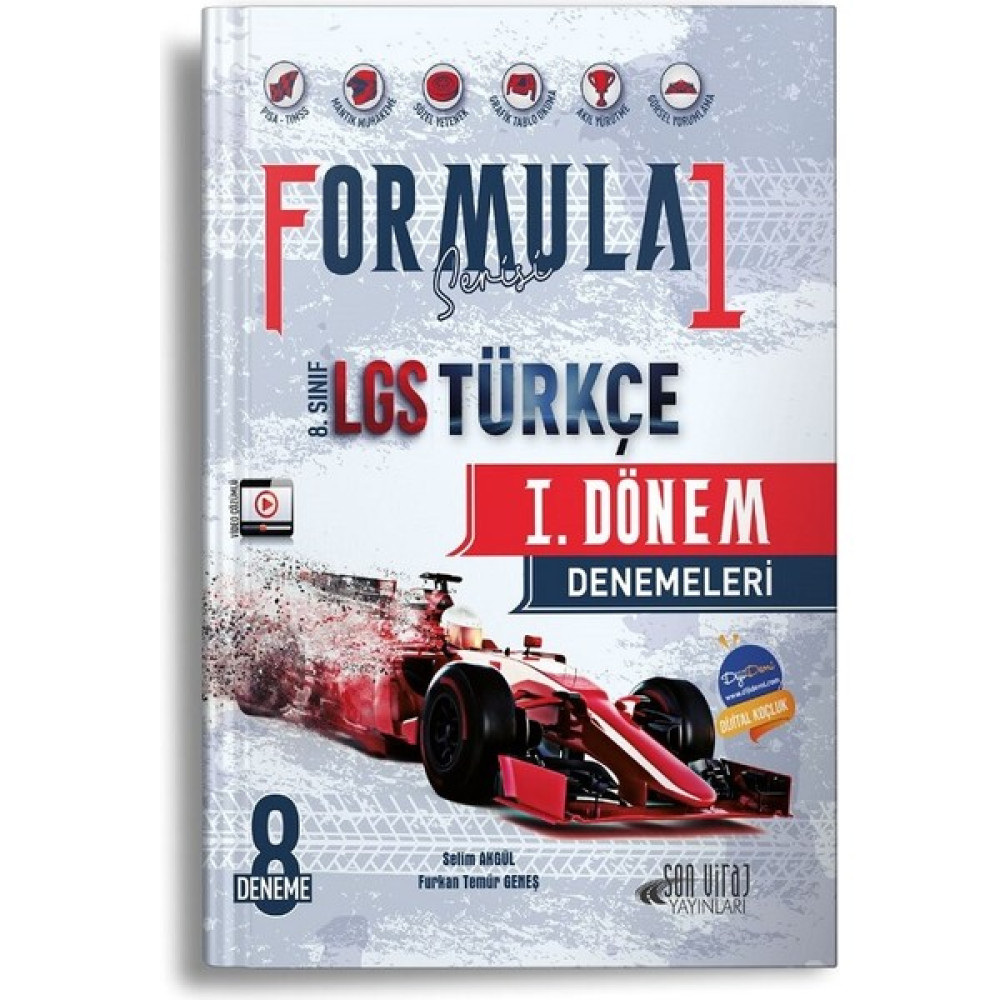 Son Viraj Yayınları 8. Sınıf Lgs Türkçe Formula Serisi 1. Dönem Denemeleri Kaynak Kitapları Fiyatı