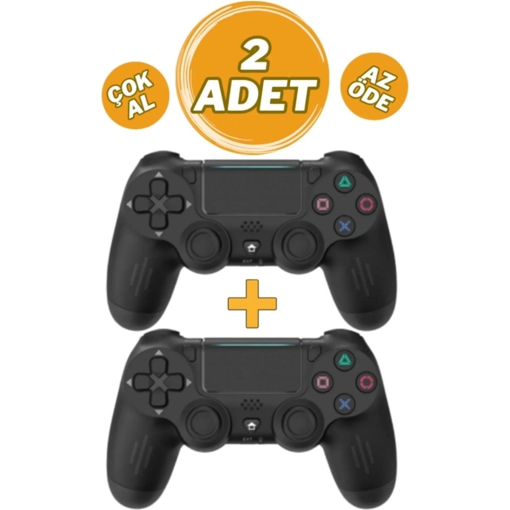 Sonex Ps 4 Joystick Tablet Telefon Pc Uyumlu Titreşimli Oyun Kolu 2 Adet - Siyah Xbox Oyun Kolu ve Aksesuarları Fiyatı