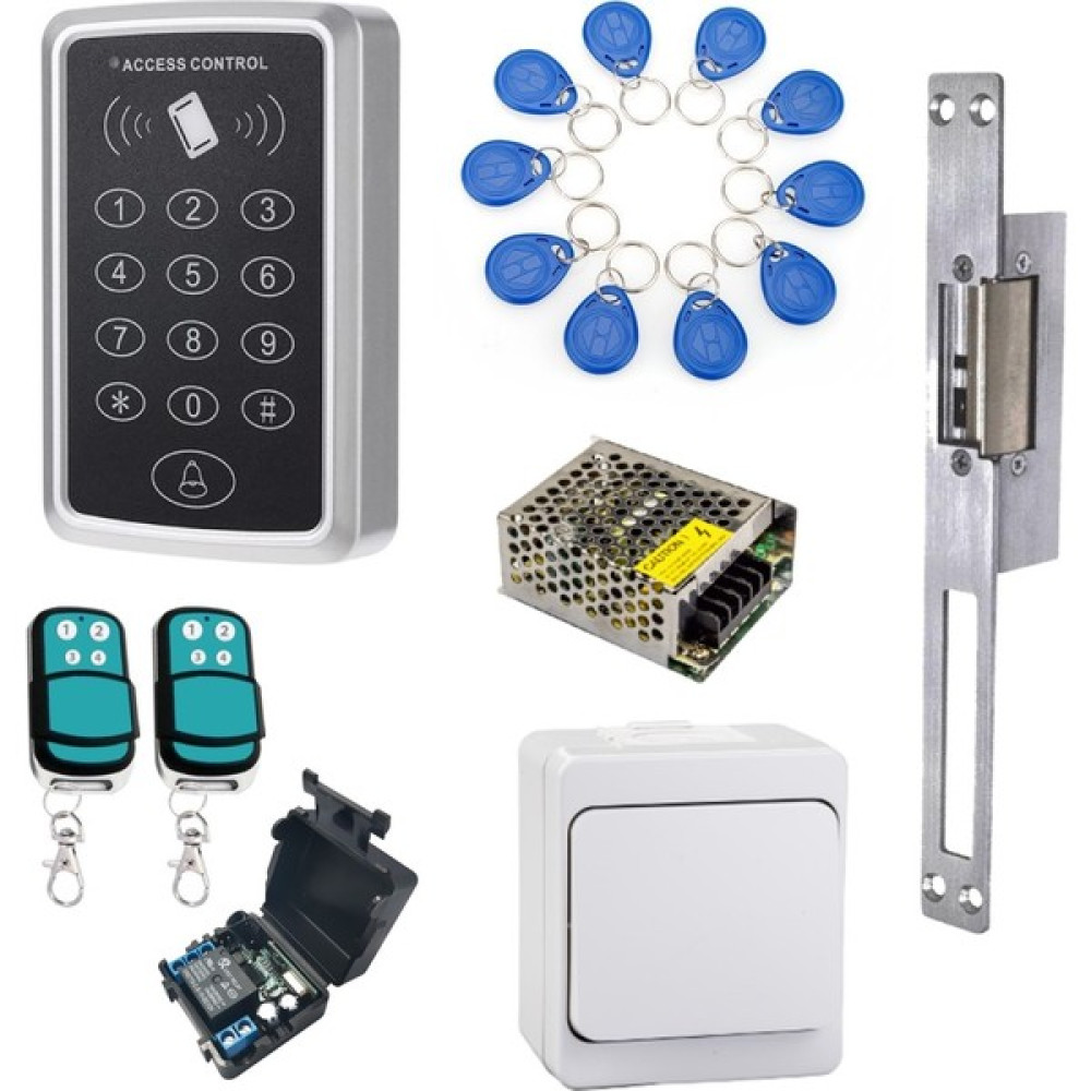 Sonex RFID Uzaktan Kumandalı Butonlu Şifreli Kapı Kilidi Set - Renkli Kilit Fiyatı