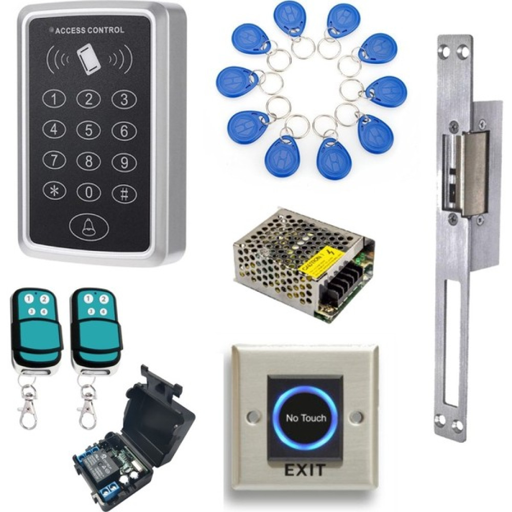 Sonex RFID Uzaktan Kumandalı No Touch Şifreli Kapı Kilidi Full Set - Renkli Kilit Fiyatı