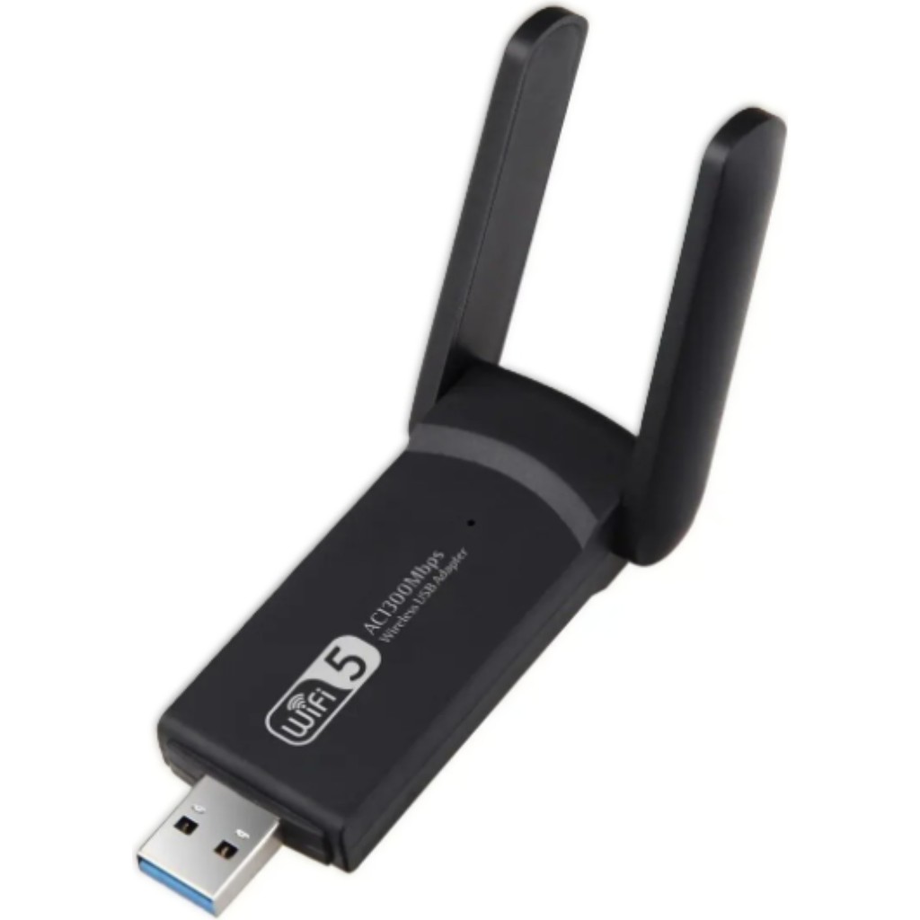 Sonex USB Wifi Adaptör AC1300 Mbps Çift Antenli 5ghz + 2.4ghz USB 3.0 Tak Çalıştır Driver Free Wireless Adaptör Fiyatı