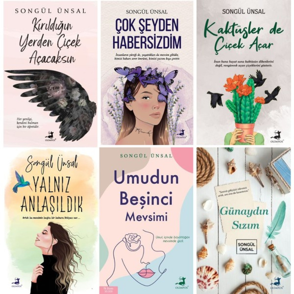 Songül Ünsal 6 Kitap Takım Deneme - İnceleme Fiyatı
