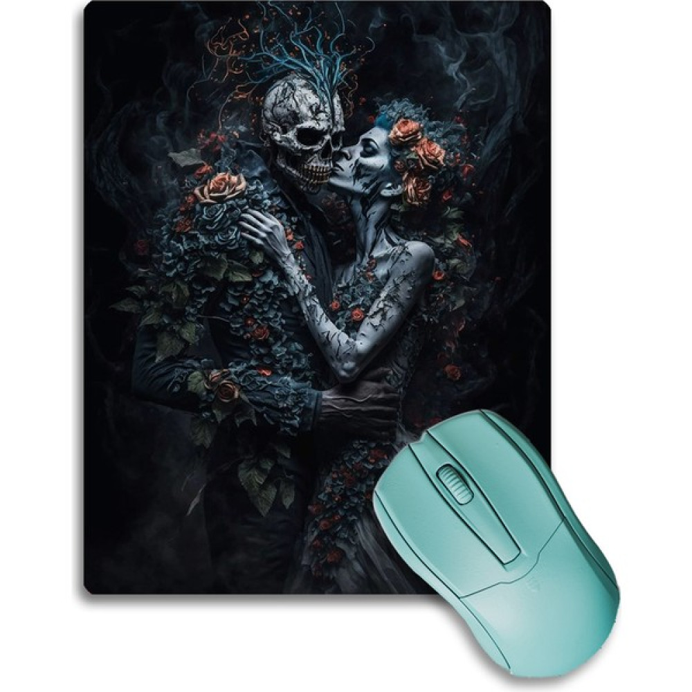 Sonic Touch Karanlık Kuru Kafa Çift Kaydırmaz Gaming Oyuncu Dikişsiz Siyah Mouse Pad/ped 17X21CM Mouse Pad Fiyatı