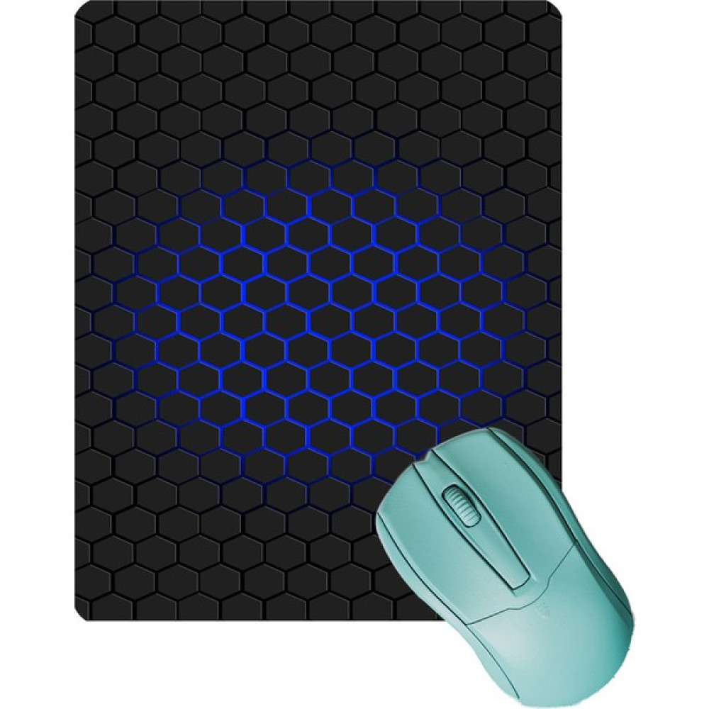 Sonic Touch Mavi Siyah Petek Desenli Kaydırmaz Gaming Oyuncu Masaüstü Dikişsiz Mouse Pad/ped (Altlık) 17X21CM Mouse Pad Fiyatı