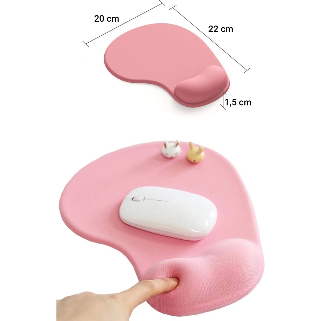 Sonic Touch SonicTouch Bilek Destekli Pembe Damla Tipi Pürüzsüz Yüzey Dikişsiz Gamer Oyuncu Mouse Pad 20x22cm SSD / Solid State Drive Fiyatı