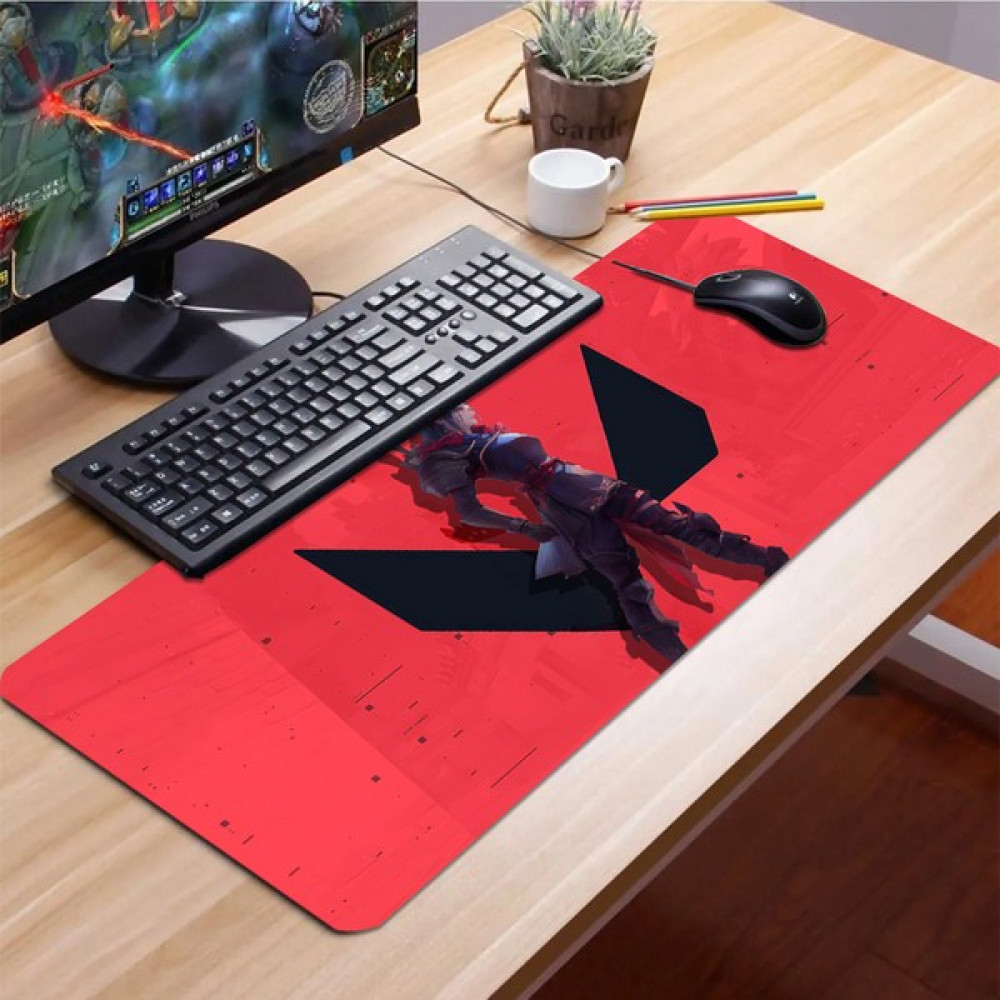 Sonic Touch SonicTouch Kırmızı Siyah V-Max Kaydırmaz Gaming Oyuncu Masaüstü Dikişsiz Klavye Pad 32x70cm Mouse Pad Fiyatı