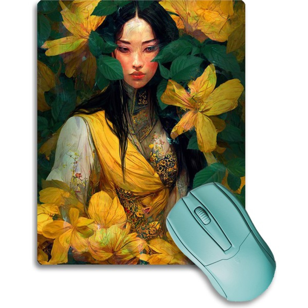 Sonictouch Japon Orman Perisi Kaydırmaz Gaming Oyuncu Dikişsiz Sarı Yeşil Mouse Pad/ped 17X21CM Mouse Pad Fiyatı