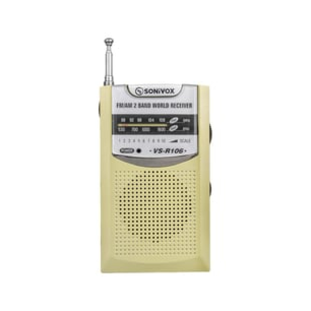 SONIVOX VS-R106 GOLD RENK CEP TİPİ ANALOG FM RADYO MP3 Çalar & iPod Fiyatı
