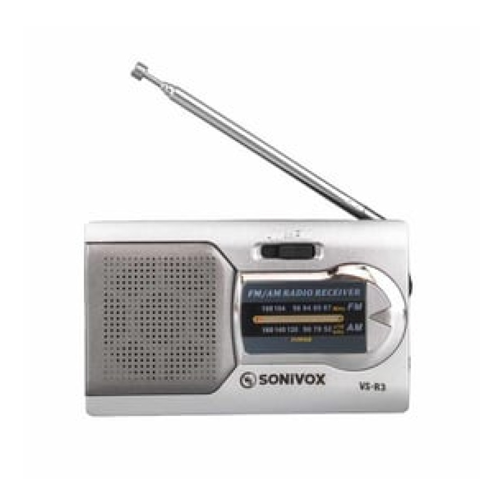Sonivox VS-R3 Analog Radyo Gümüş Renk Alarmlı Saatler & Radyolar Fiyatı