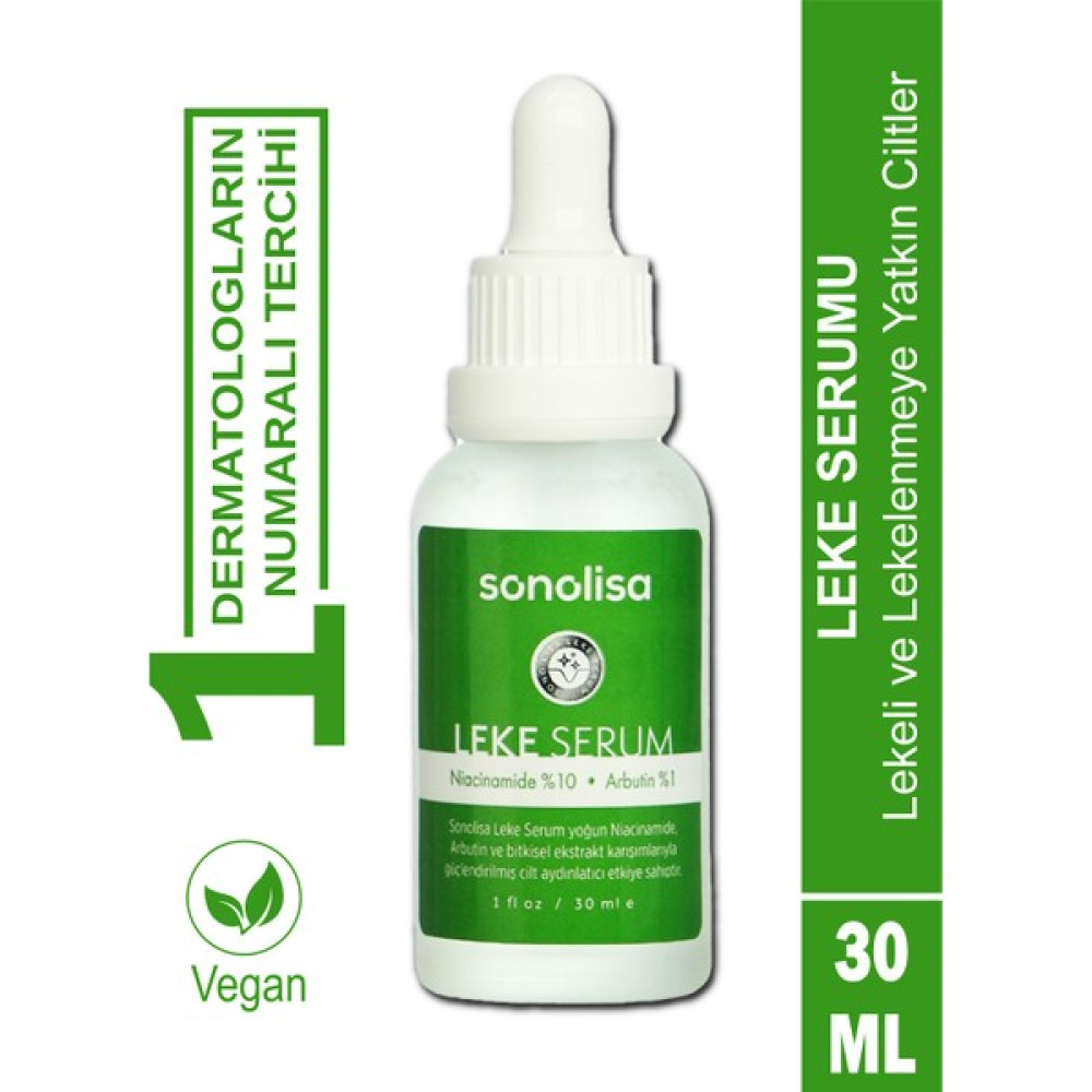 Sonolisa Anti Blemish Leke Karşıtı Serum %10 Niacinamide %1 Arbutin 30 ml Leke Kremi Fiyatı