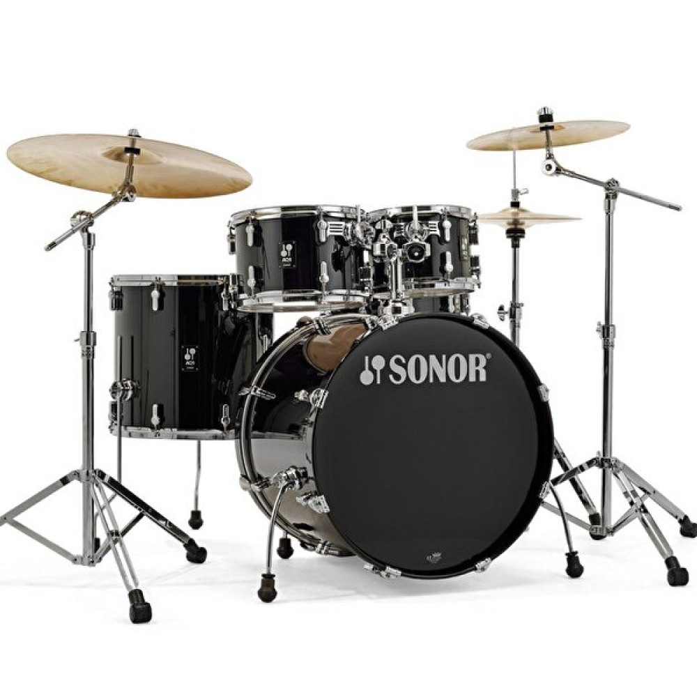 Sonor AQ1 Stage Akustik Davul Seti (Piano Black) Vurmalı Çalgılar Fiyatı