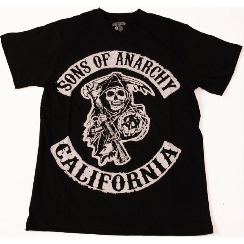 Sons Of Anarchy No:2 Tişört Siyah Erkek T-shirt Fiyatı