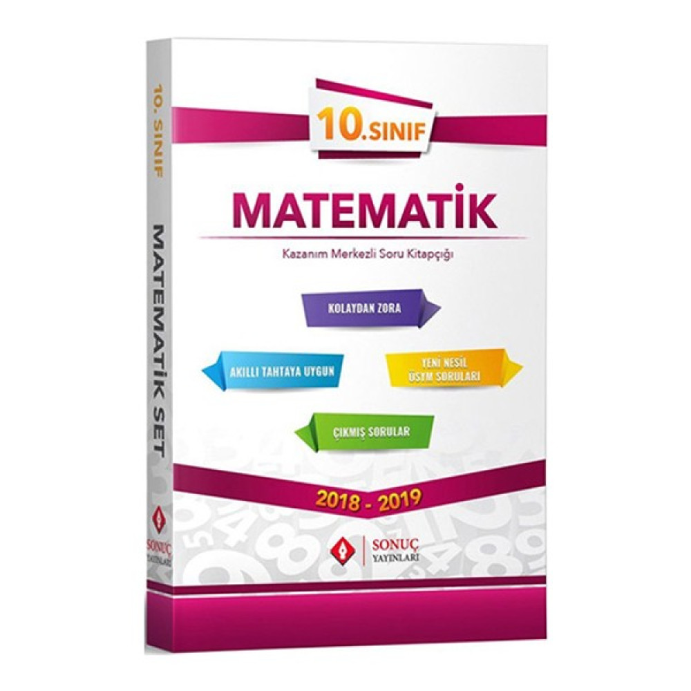 Sonuç 10. Sınıf Matematik Soru Bankası Seti Ders Sınav Kitapları Fiyatı