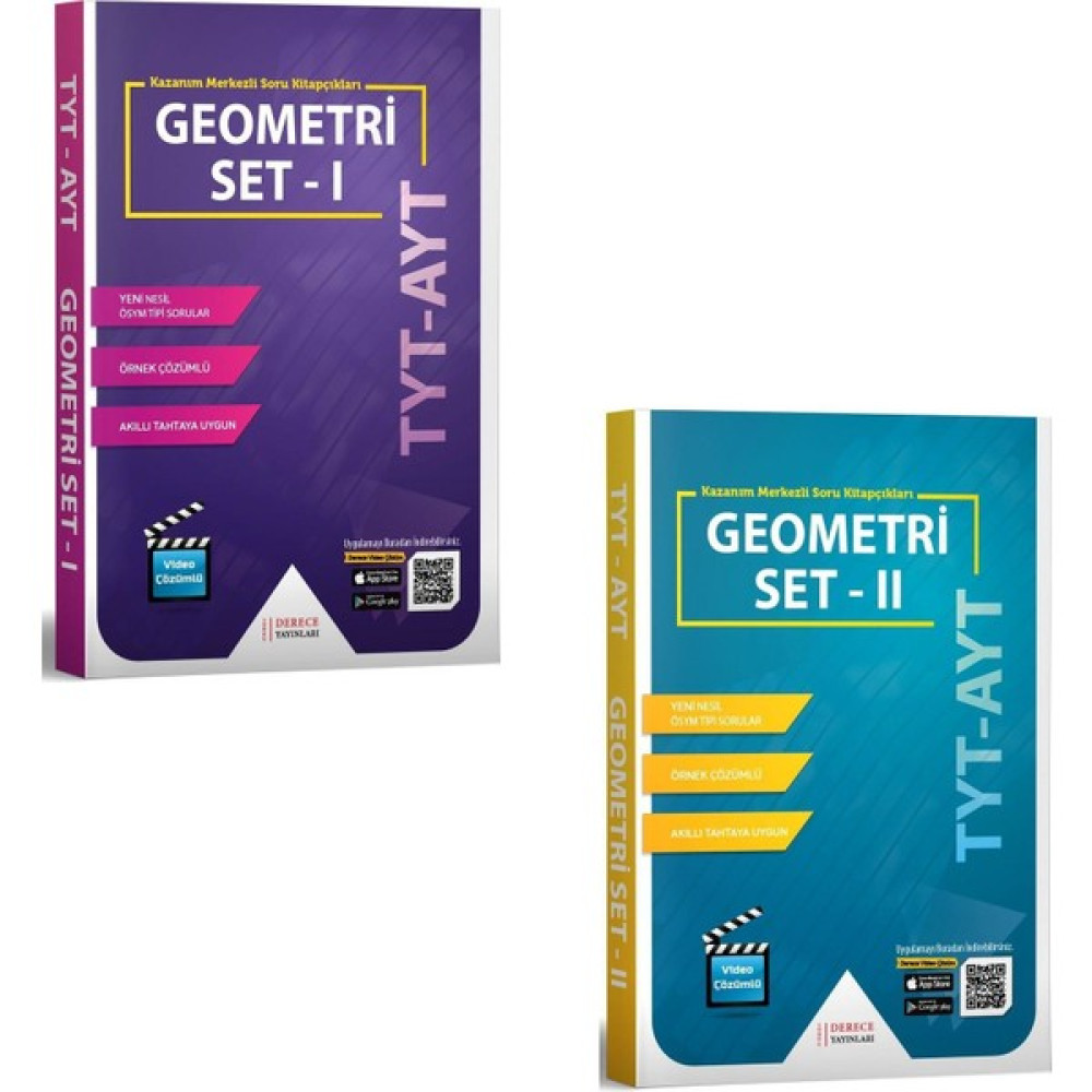 Sonuç Derece Yayınları TYT AYT Geometri Modüler Set 1 - 2 Seti Yeni 2021 Temel Yeterlilik Testi (TYT) Fiyatı
