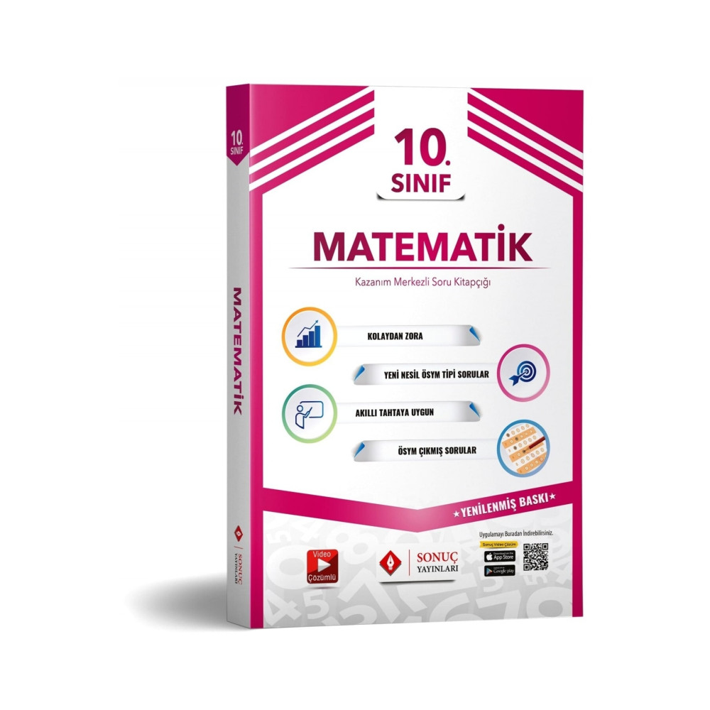 Sonuç Yayınları 10. Sınıf Matematik Modüler Set 2023 Yeni Yardımcı Kitaplar Fiyatı