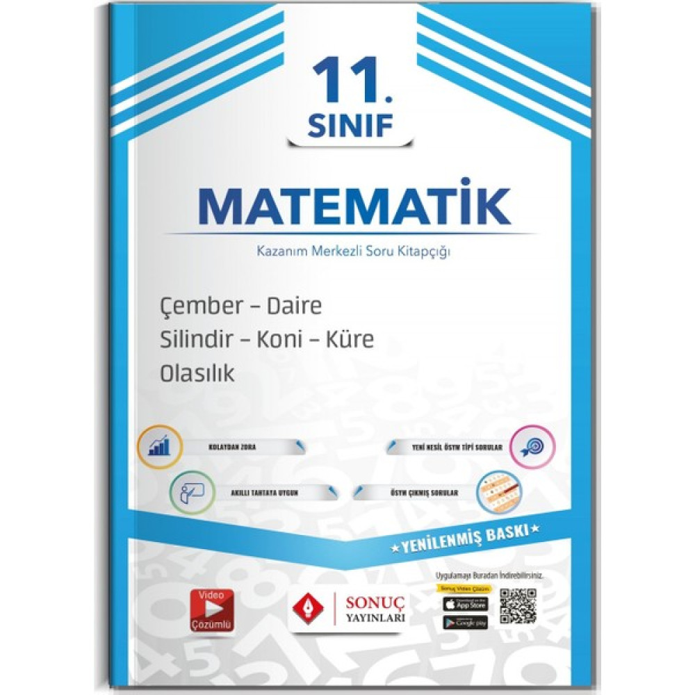 Sonuç Yayınları 11.sınıf Çember ve Daire, Silindir, Koni, Küre, O Kaynak Kitapları Fiyatı