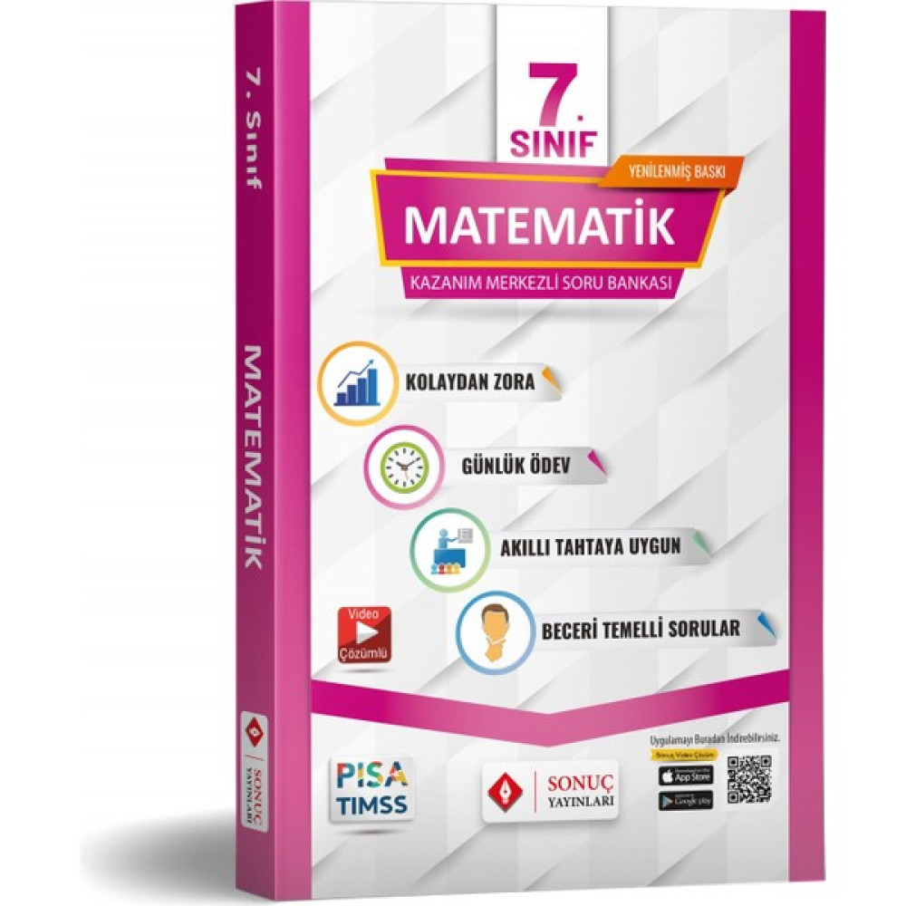Sonuç Yayınları 7.sınıf Matematik Modüler Set Sonuç Yayınları Ortaokul Kaynak Kitapları Fiyatı