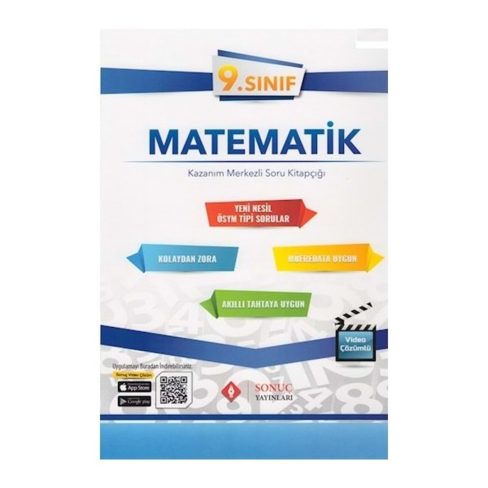 Sonuç Yayınları 9. Sınıf Matematik Kazanım Merkezli Soru Bankası Seti Matematik Fiyatı