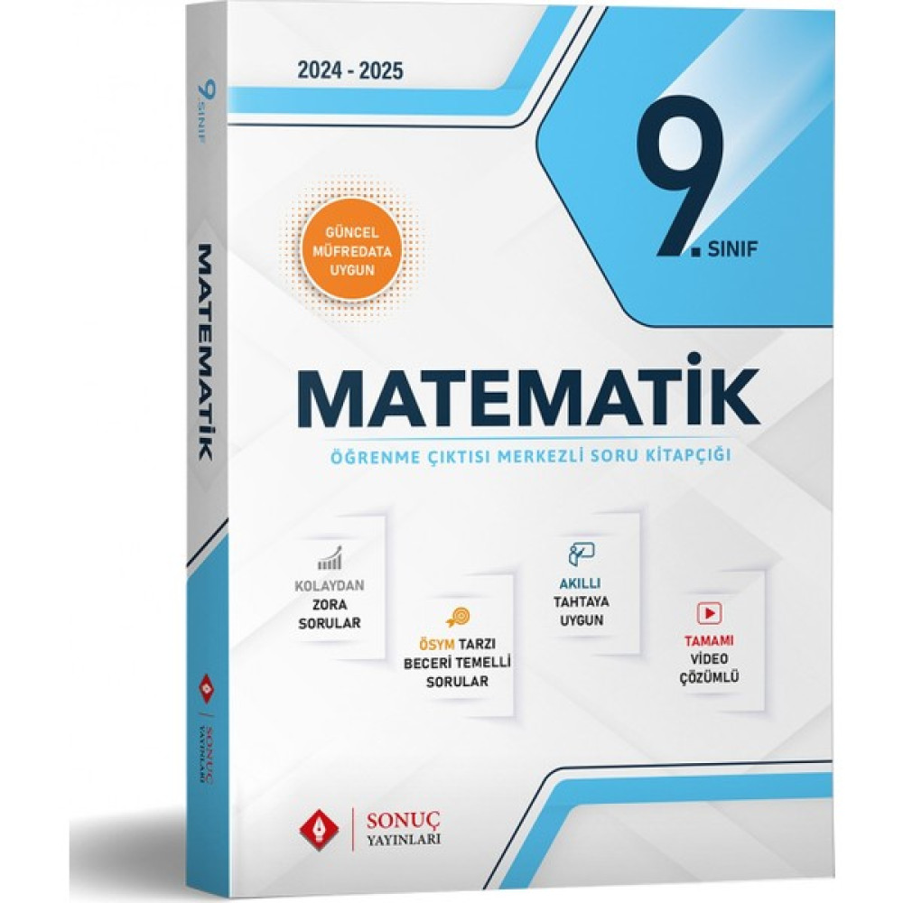 Sonuç Yayınları 9.sınıf Matematik Modüller Set 2025 Güncel Müfredata Uygun Kaynak Kitapları Fiyatı