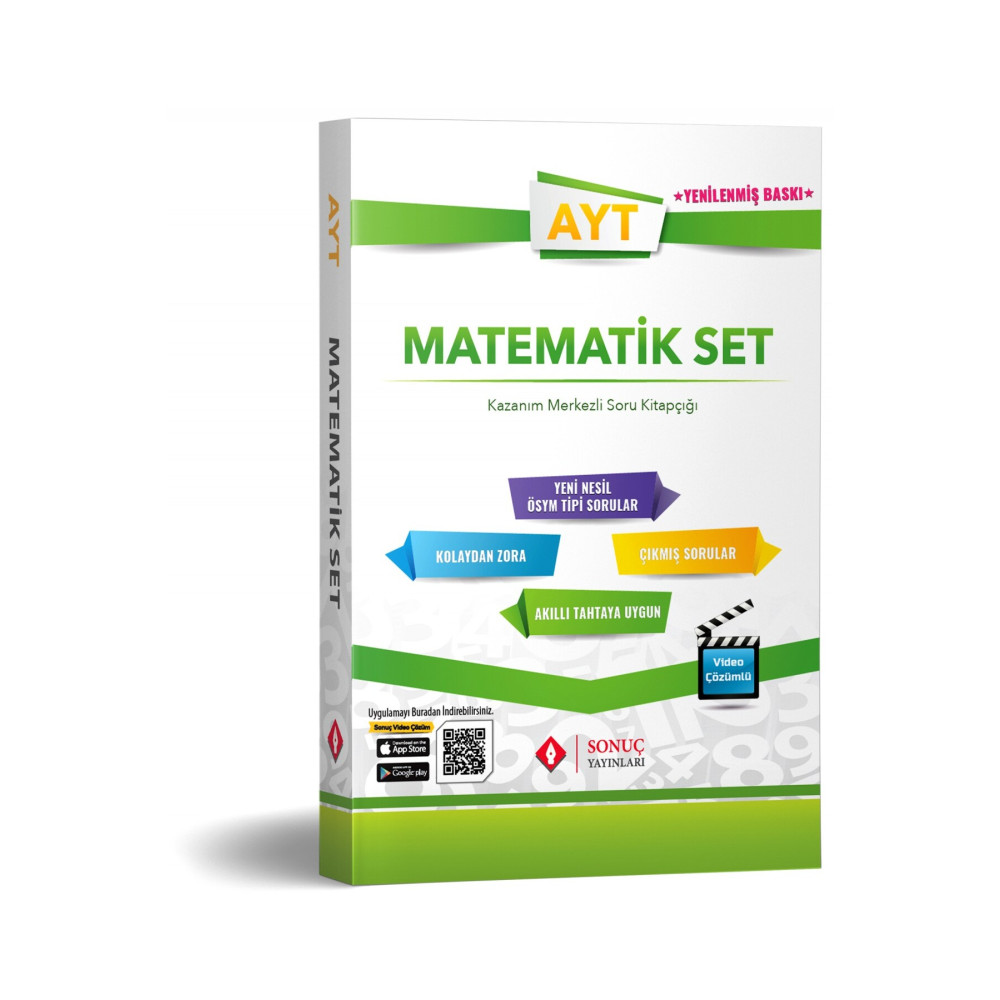 Sonuç Yayınları Ayt Matematik Moduler Set 2021-2022 Ders Sınav Kitapları Fiyatı