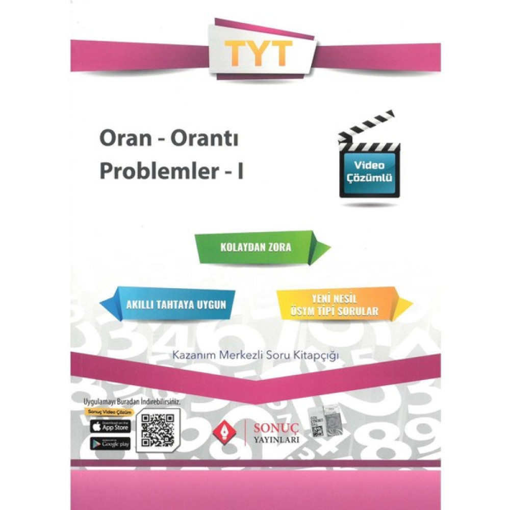 Sonuç Yayınları Sonuç TYT Oran-Orantı Problemler Tüm Dersler Fiyatı