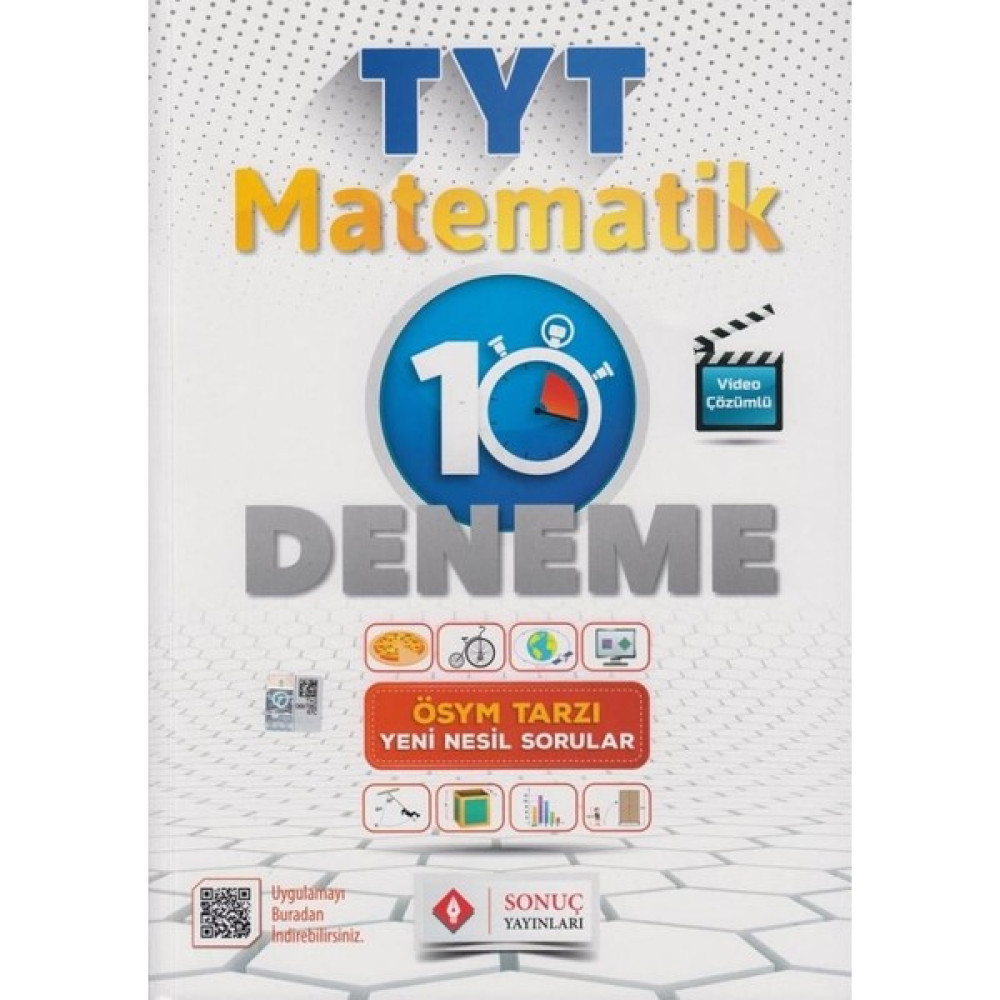 Sonuç Yayınları TY Matematik 10'lu Deneme Sınavı Matematik Fiyatı