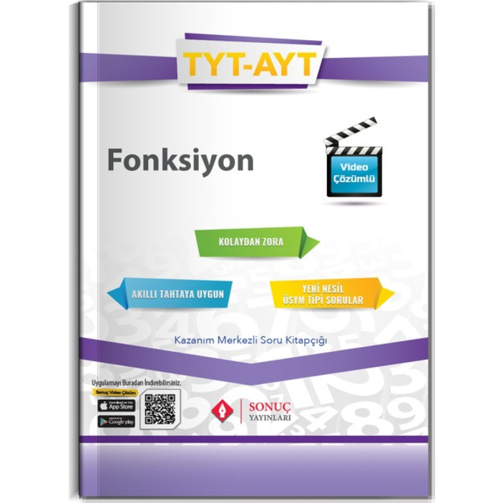 Sonuç Yayınları TYT-AYT Fonksiyonlar 2020-2021 Matematik Fiyatı