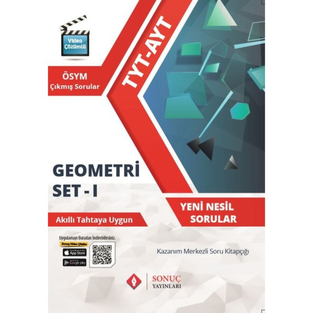 Sonuç Yayınları TYT Ayt Geometri Modüler Set 1 Yeni 2022 Temel Yeterlilik Testi (TYT) Fiyatı