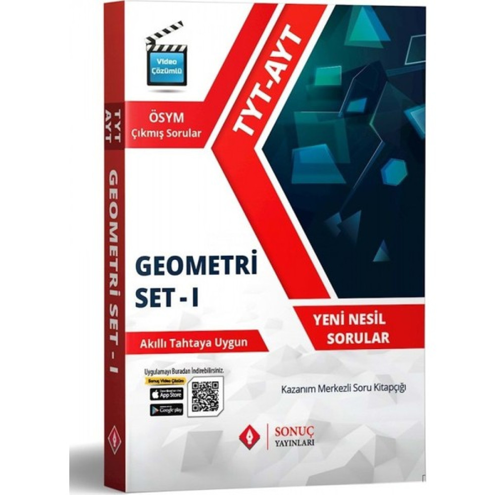 Sonuç Yayınları TYT AYT Geometri Set 1 Matematik Fiyatı