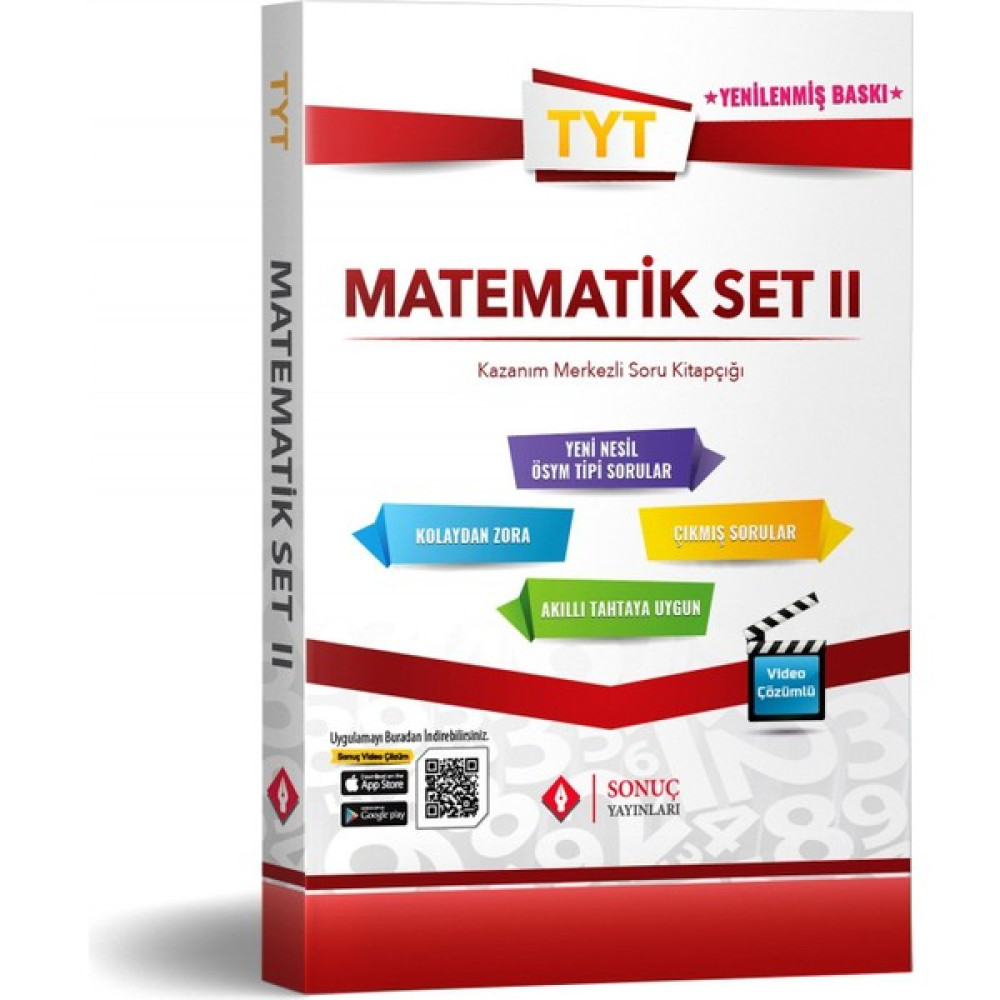 Sonuç Yayınları TYT Matematik Modüler Set 2 Kaynak Kitapları Fiyatı
