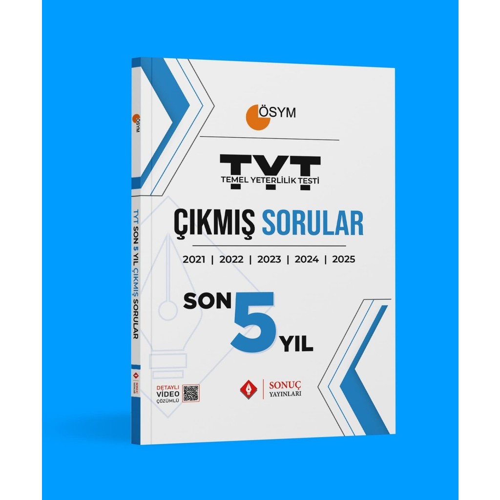 Sonuç Yayınları TYT Son 5 Yıl Çıkmış Sorular Kaynak Kitapları Fiyatı