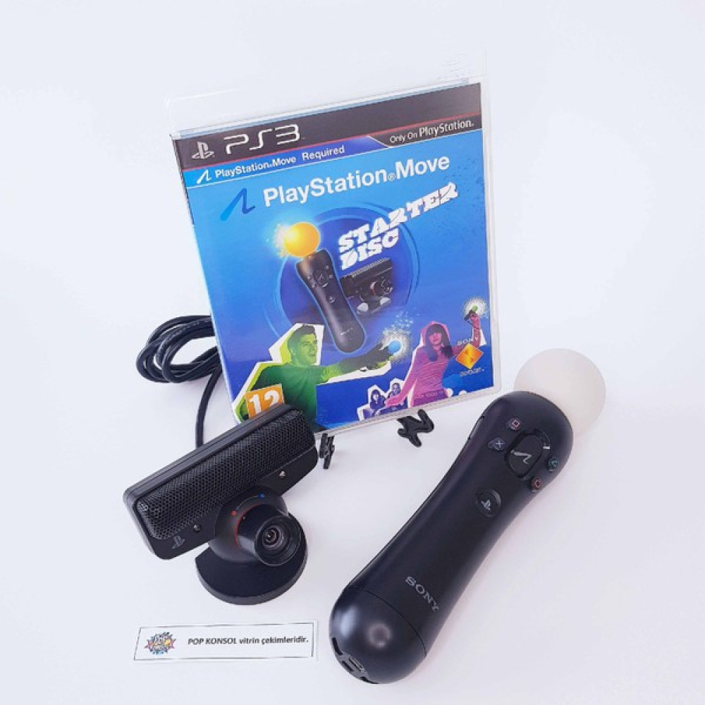 Sony Playstation 3 Move Set Starter Disk Ps3 Kamera ve Move Kol Starter Disc Playstation 3 Move PlayStation 2 - 3 Oyunları Fiyatı