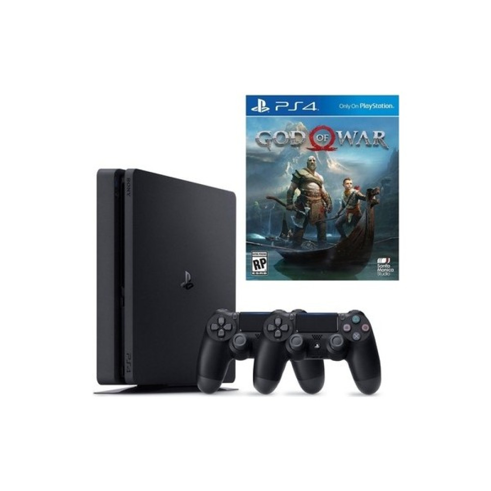 Sony Playstation 4 Slim 500 GB + 2. Ps4 Kol + Ps4 God Of War Oto Boyaları Fiyatı