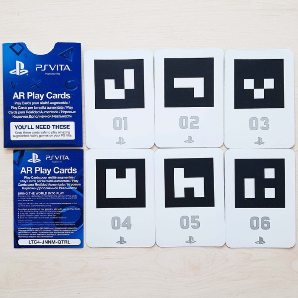 Sony Ps Vita Ar Play Cards Ps Vita Ar Kartlar Psv Artırılmış Gerçeklik Kartı Ps Vita Oyun Kartı Set PS Vita Oyunları Fiyatı