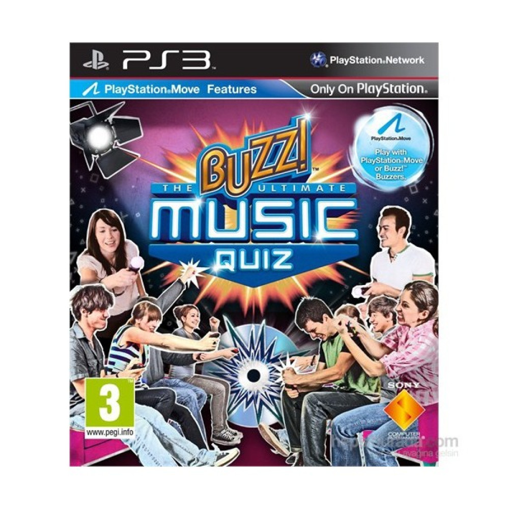 Sony Ps3 Buzz The Ultımate Musıc Quız PlayStation 2 - 3 Oyunları Fiyatı