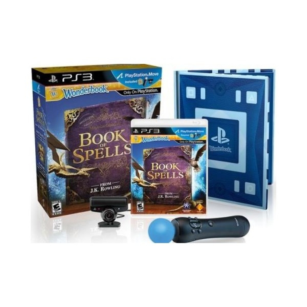 Sony Ps3 Wonderbook Book Of Spells Kıtaplı Oyun + Move Kol + Kamera PlayStation 2 - 3 Oyunları Fiyatı