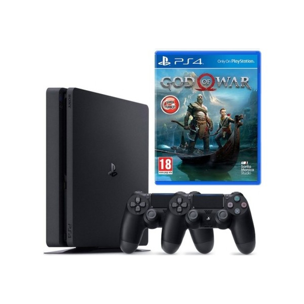 Sony PS4 Slim 1 Tb + PS4 Fifa 19 + PS4 Gow + 2.Kol PlayStation 4 PS4 Oyunları Fiyatı