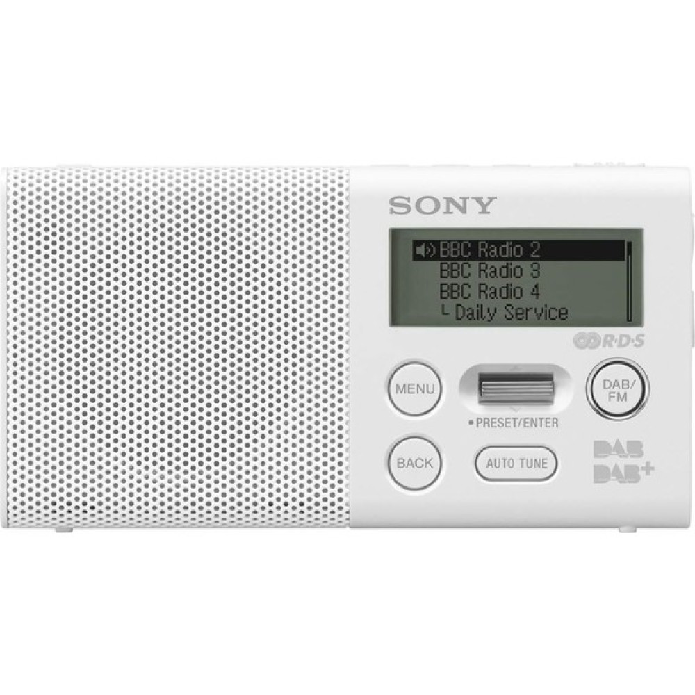 Sony XDR-P1DBP Cep Radyosu (Dab / Dab +, 20 Saat Pil) - Beyaz Alarmlı Saatler & Radyolar Fiyatı