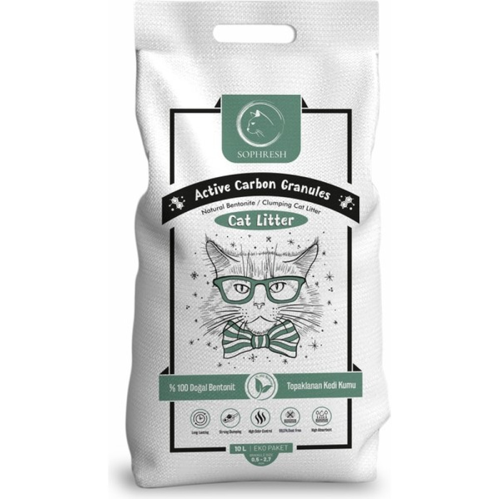 Sophresh AS250 Aktif Karbonlu gr anüllü10 Lt Kedi Kumu Cat Litter Evcil Hayvan Ürünleri Fiyatı