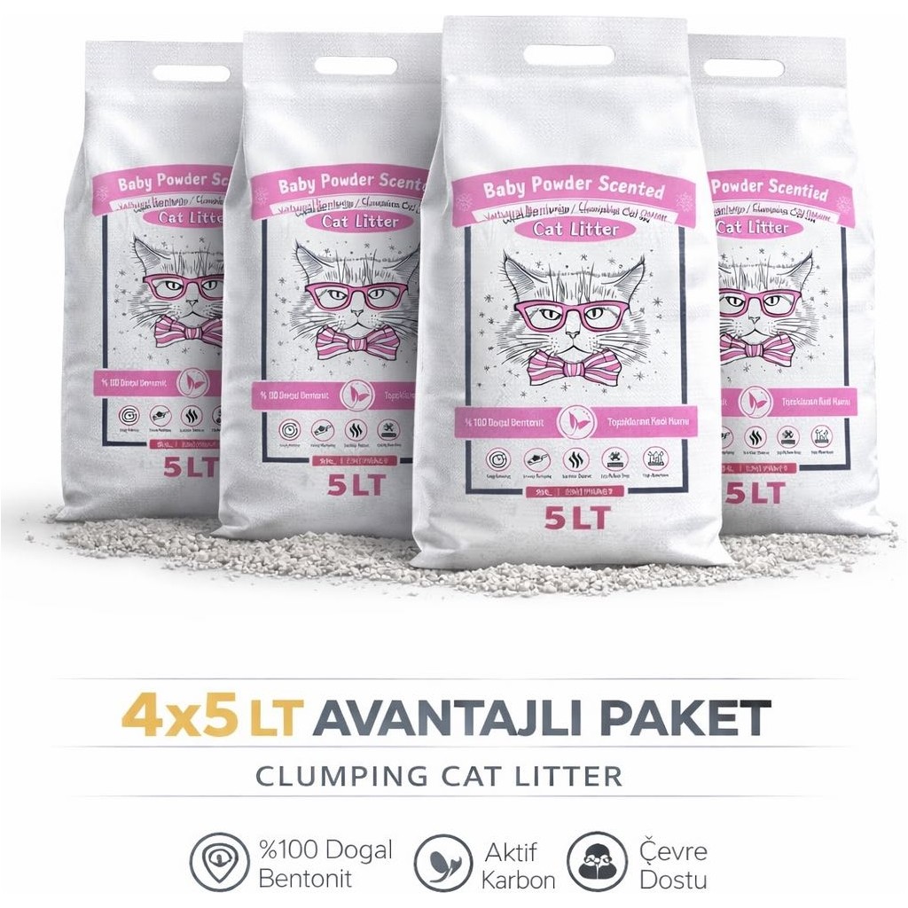 Sophresh Bebek Pudra Kokulu Süper Topaklanan Premıum Kedi Kumu -4x5 Lt Evcil Hayvan Ürünleri Fiyatı