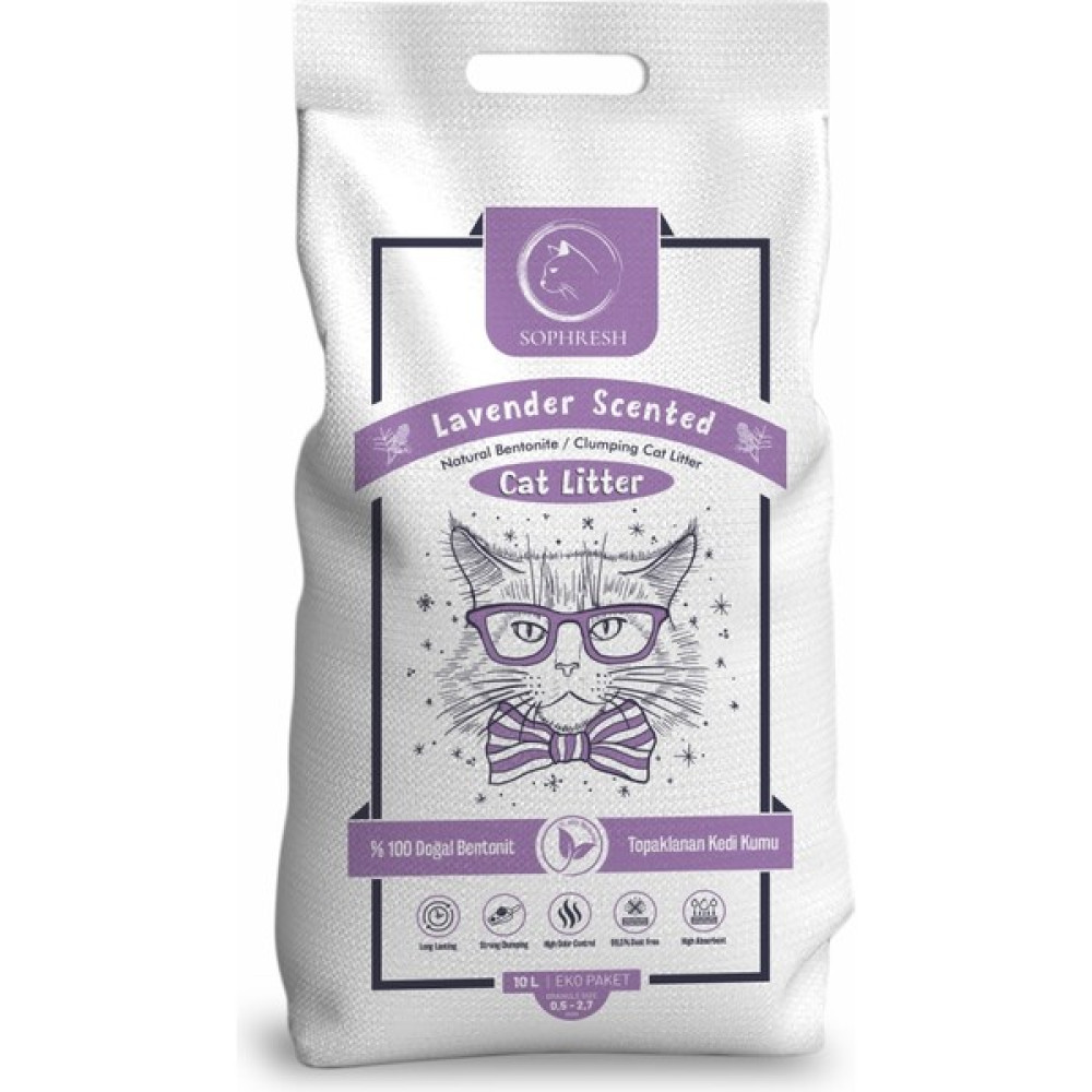 Sophresh LS250 Lavanta 10 Lt Kedi Kumu Cat Litter Evcil Hayvan Ürünleri Fiyatı