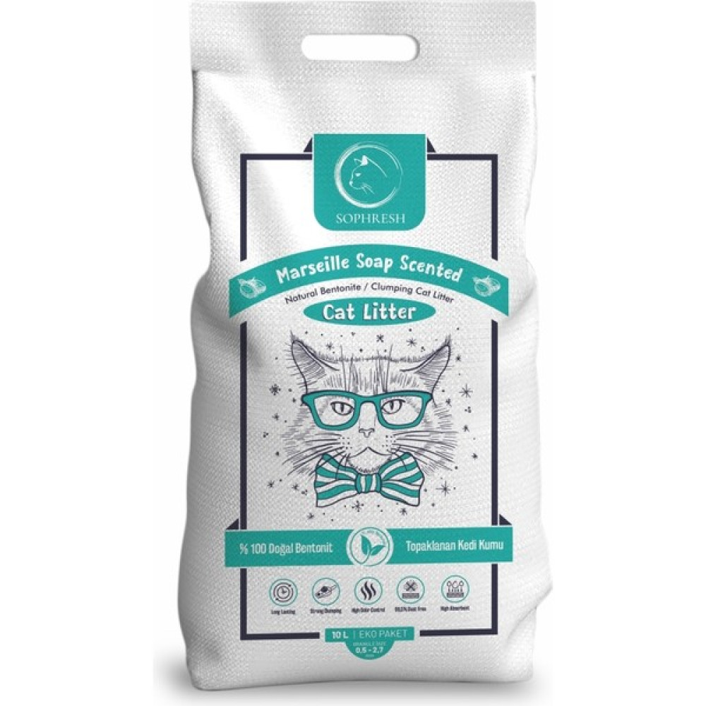 Sophresh MS250 Marsilya 10 Lt Kedi Kumu Cat Litter Evcil Hayvan Ürünleri Fiyatı