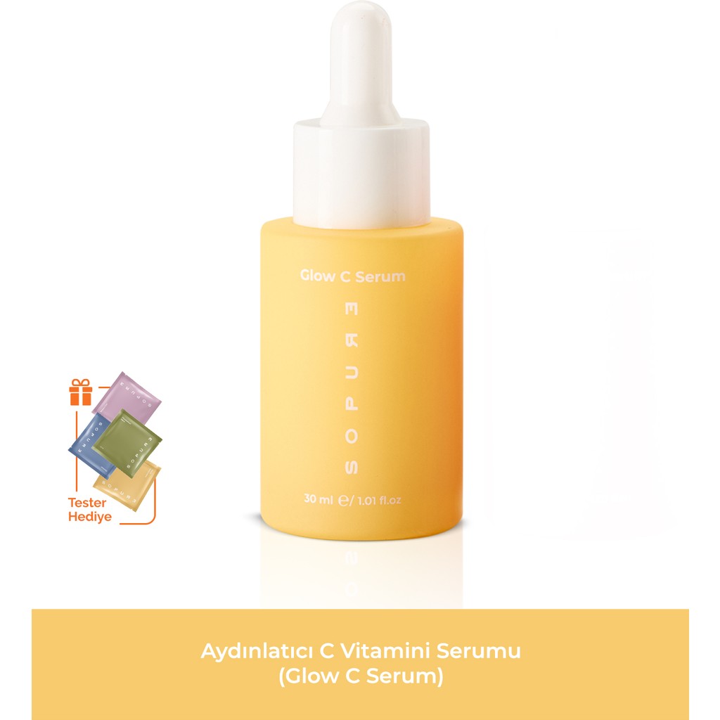 Sopure Glow C Serum-Aydınlatıcı C Vitamini Serumu Leke Kremi Fiyatı